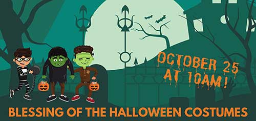 Blessing of the Halloween Costumes