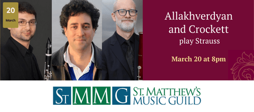 Music Guild presents Allakhverdyan and Crockett play Strauss